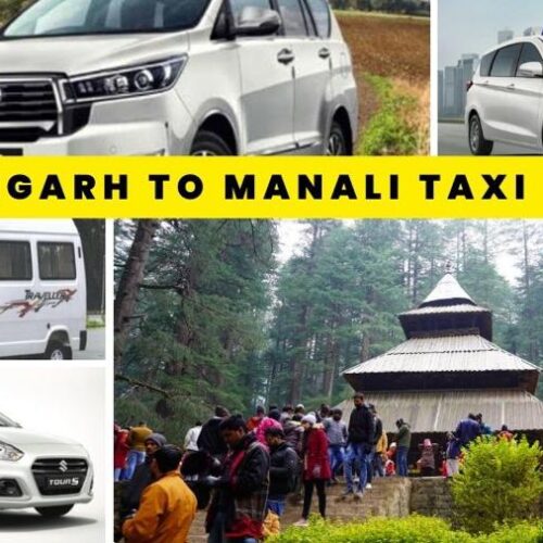 Chandigarh to Manali-Taxi service