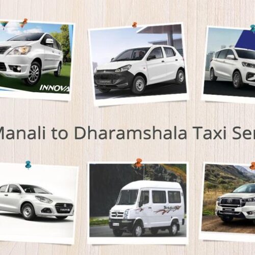 Manali to Dharamshala taxi service and fare